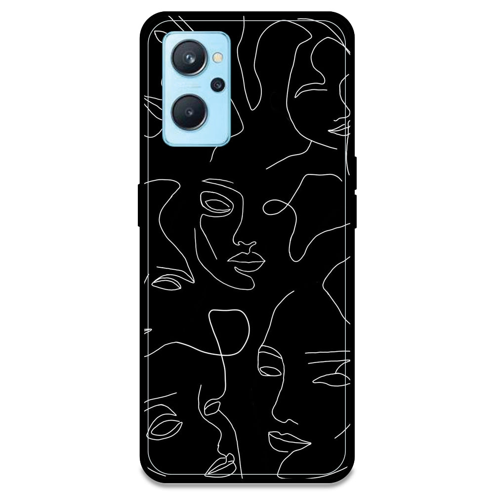 Two Faced - Armor Case For Realme Models Realme 9i 4G