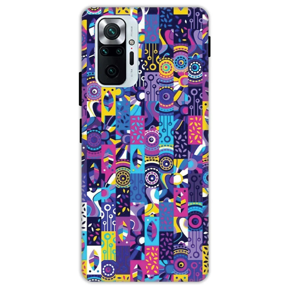 Purple Geometric Art - Hard Case For Redmi Models