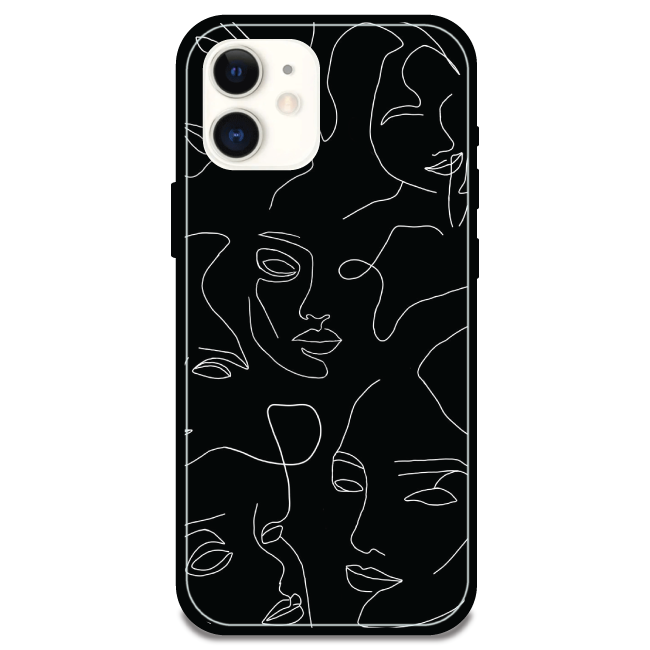 Two Faced - Armor Case For Apple iPhone Models Iphone 12