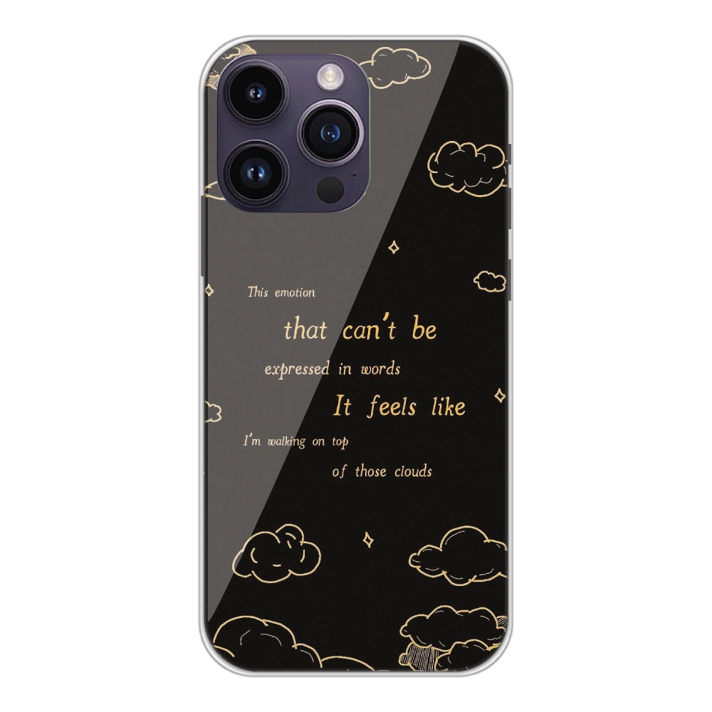 On Top Of Those Clouds - Silicone Case For Apple iPhone Models