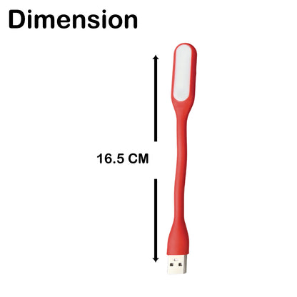 Pack of 2 USB LED Flexible Reading Lamp – Portable Plug & Play Night Light for Laptop, PC, Study, Travel Infographic