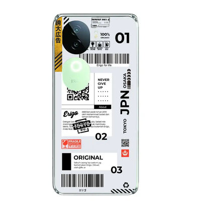 Barcode Labels - Printed Silicone Case For IQOO Infographic