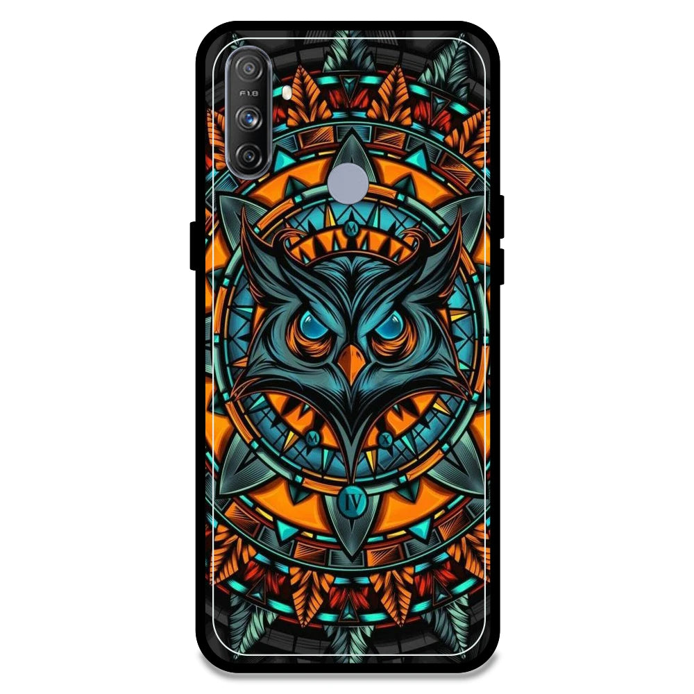 Owl Art - Armor Case For Realme Models Realme Narzo 10A