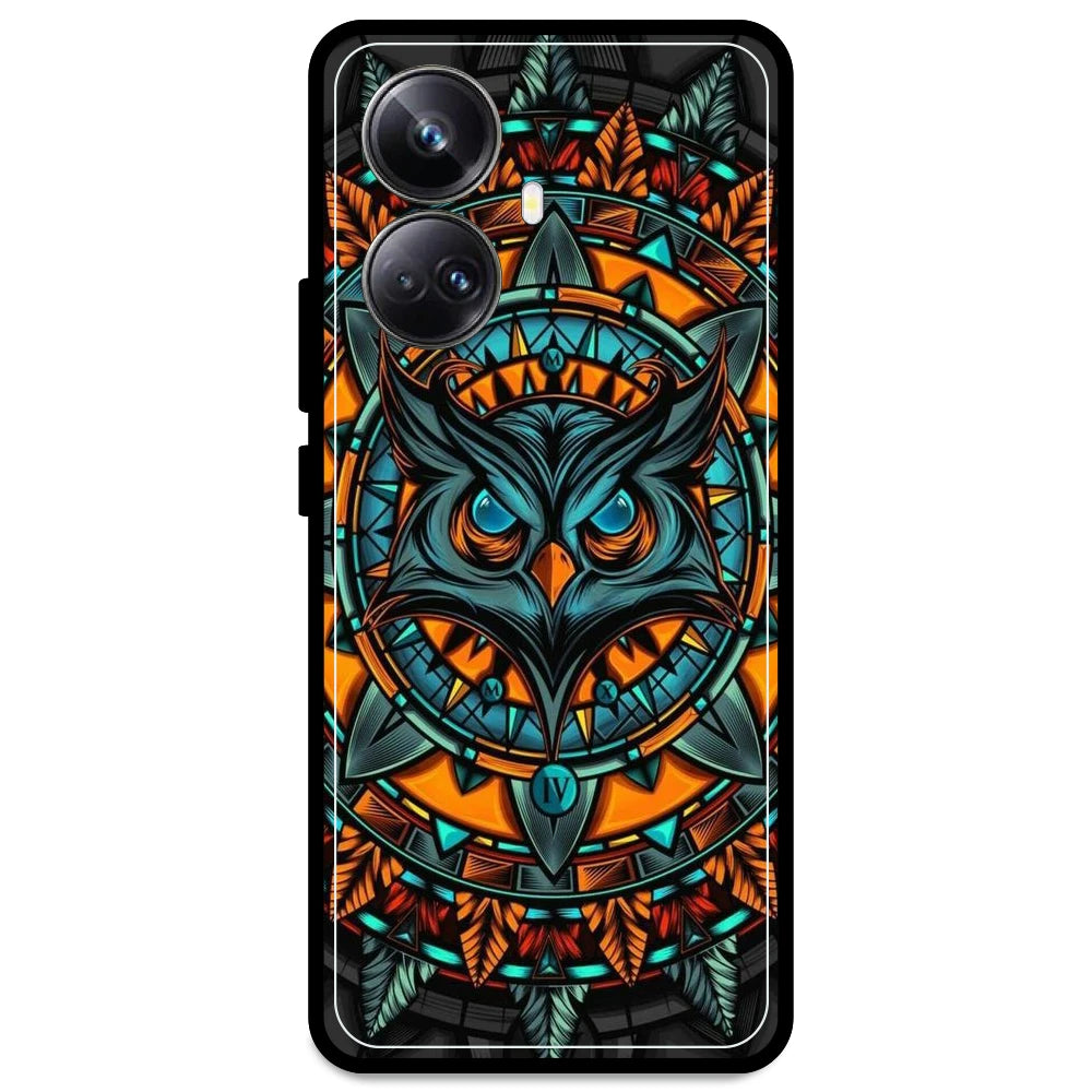 Owl Art - Armor Case For Realme Models Realme 10 Pro Plus