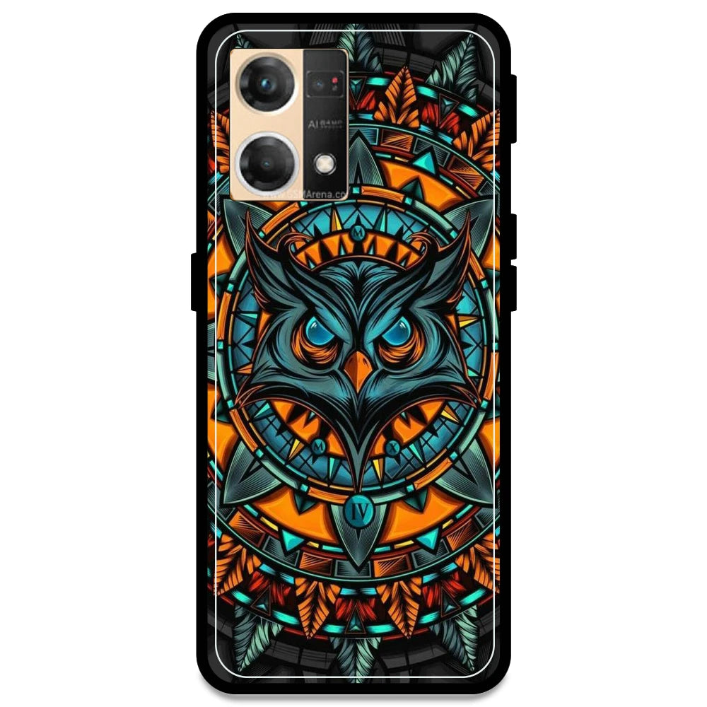 Owl Art - Armor Case For Oppo Models Oppo F21 Pro 4G