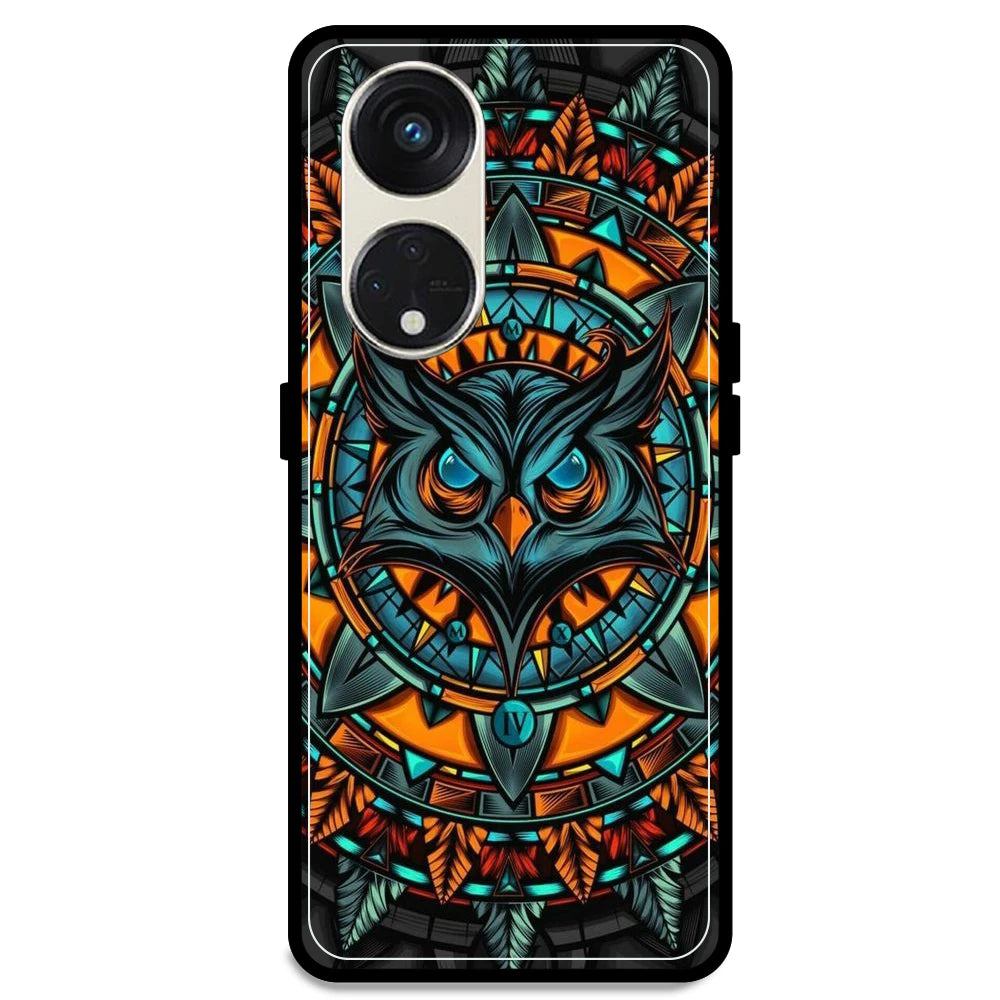 Owl Art - Armor Case For Oppo Models Oppo Reno 8T 5G