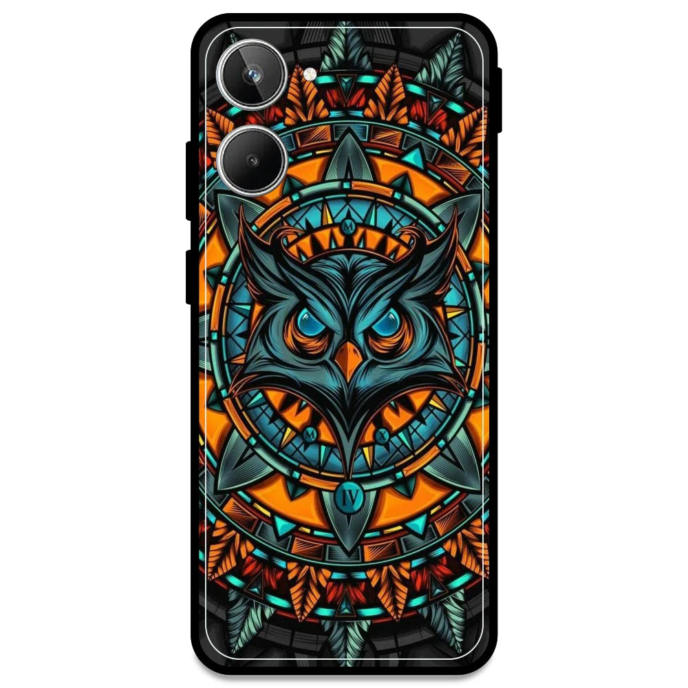 Owl Art - Armor Case For Realme Models Realme 10 Pro