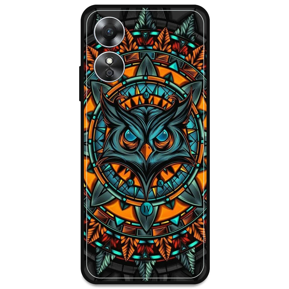 Owl Art - Armor Case For Oppo Models Oppo A17