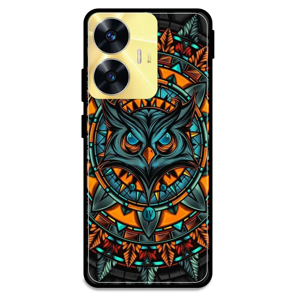 Owl Art - Armor Case For Realme Models Realme C55