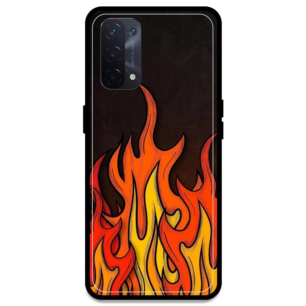 Flames - Armor Case For Oppo Models Oppo A54