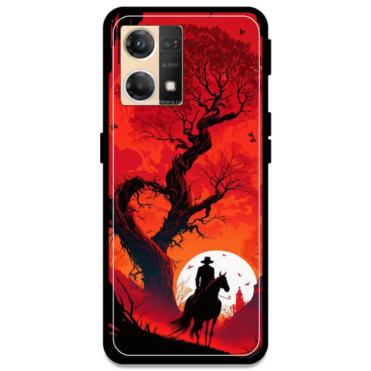 Cowboy & The Sunset - Armor Case For Oppo Models Oppo F21 Pro 4G