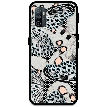 White Butterflies - Armor Case For Oppo Models Oppo A33