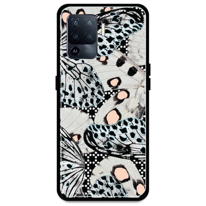 White Butterflies - Armor Case For Oppo Models Oppo A94