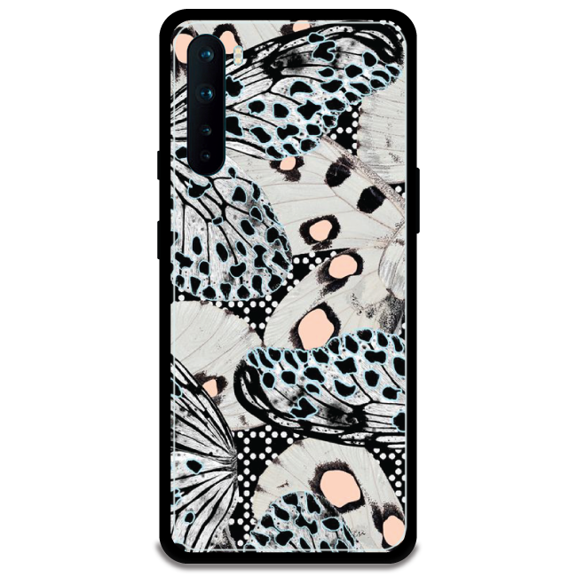 White Butterflies Armor Case OnePlus Nord