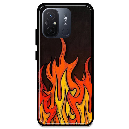 Flames - Armor Case For Redmi Models Redmi 12C