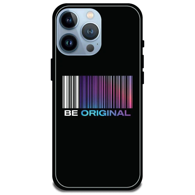 Be Original - Glossy Metal Silicone Case For Apple iPhone Models- Apple iPhone 15 Pro Max