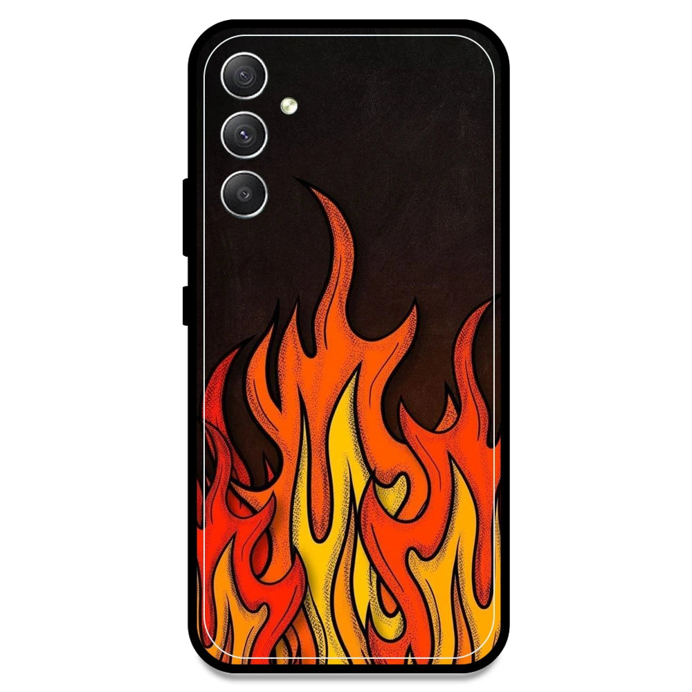 Flames - Armor Case For Samsung Models Samsung A34 5G