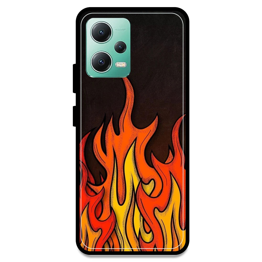 Flames - Armor Case For Redmi Models Redmi Note 12