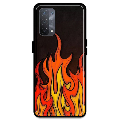 Flames - Armor Case For Oppo Models Oppo A74 5G