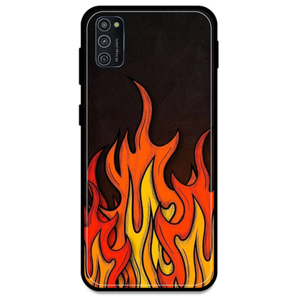 Flames - Armor Case For Samsung Models Samsung M21