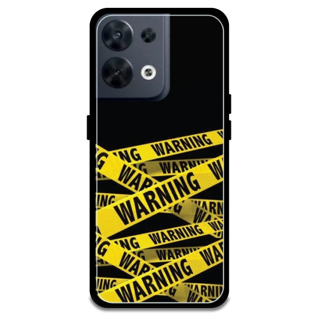 Warning - Armor Case For Oppo Models Oppo Reno 8 5G