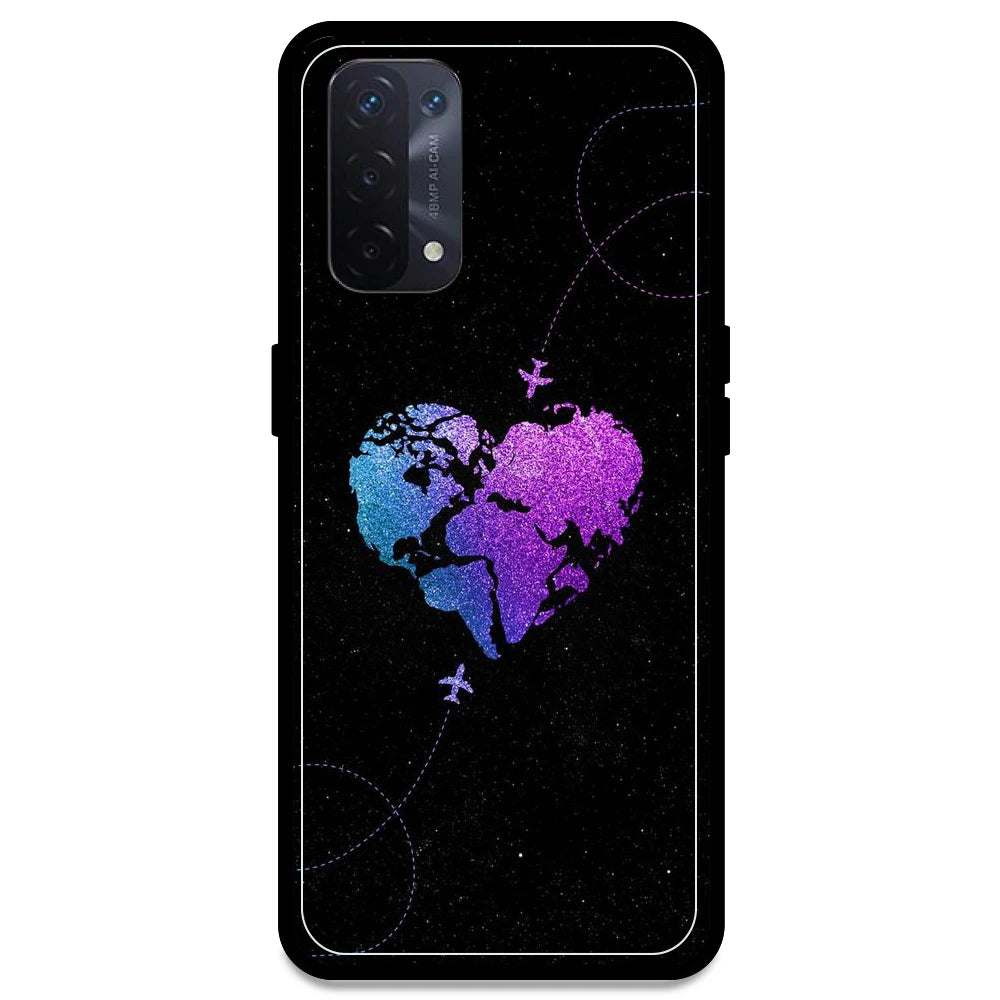 Travel Heart - Armor Case For Oppo Models Oppo A54