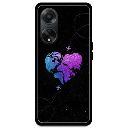 Travel Heart - Armor Case For Oppo Models Oppo F23 5G