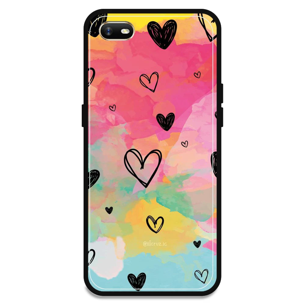 Hearts - Armor Case For Oppo Models Oppo A1K