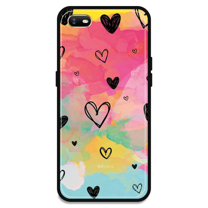 Hearts - Armor Case For Oppo Models Oppo A1K