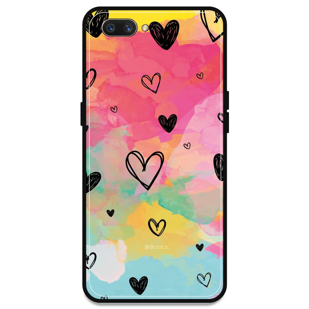 Hearts - Armor Case For Oppo Models Oppo A3s