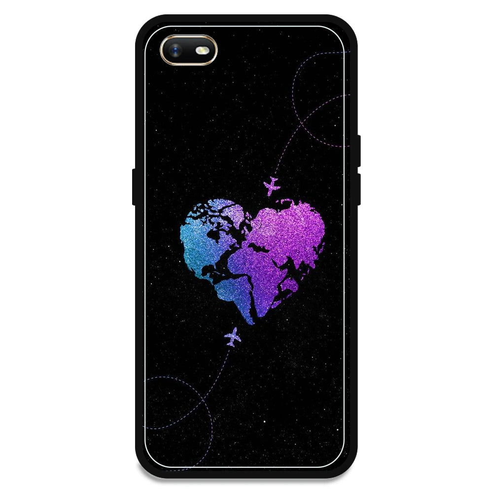 Travel Heart - Armor Case For Oppo Models Oppo A1K