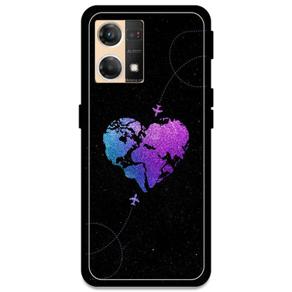 Travel Heart - Armor Case For Oppo Models Oppo F21 Pro 4G