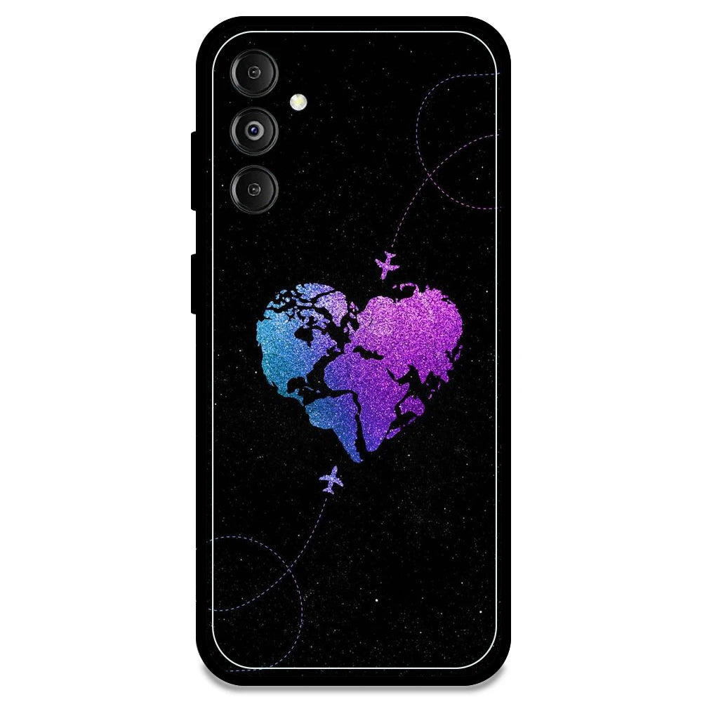 Travel Heart - Armor Case For Samsung Models Samsung M14 5G