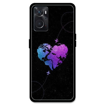 Travel Heart - Armor Case For Oppo Models Oppo K10