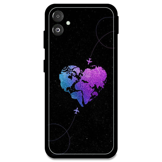 Travel Heart - Armor Case For Samsung Models Samsung F14 5G