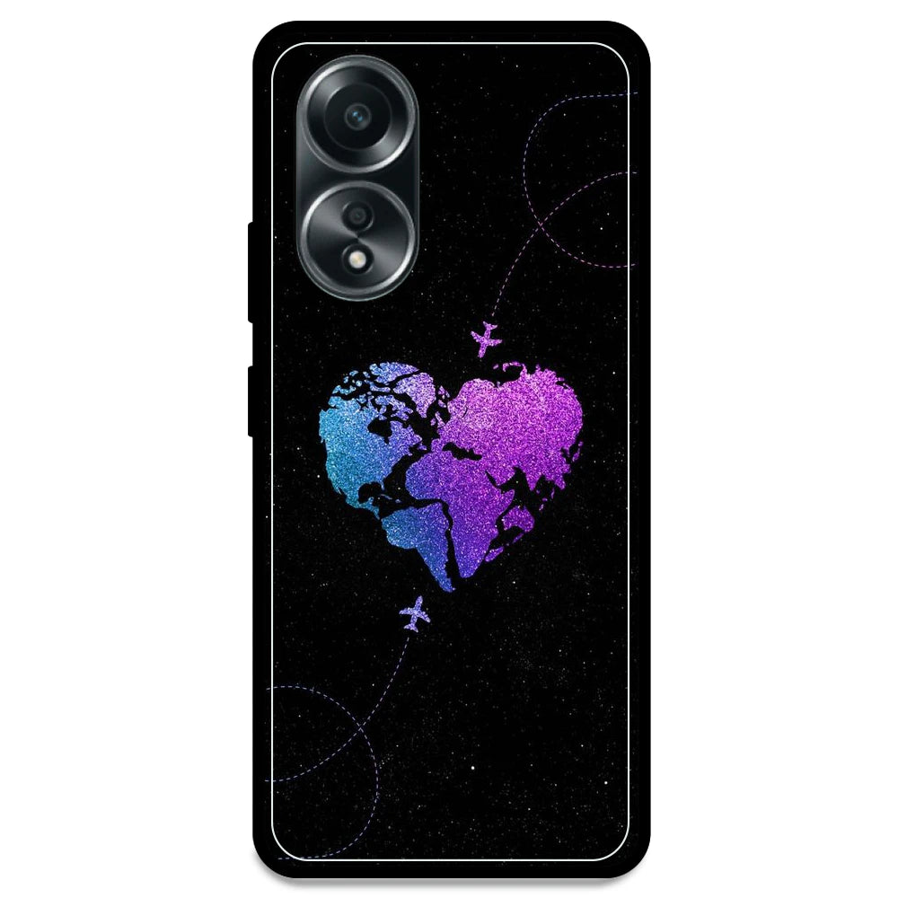 Travel Heart - Armor Case For Oppo Models Oppo A58