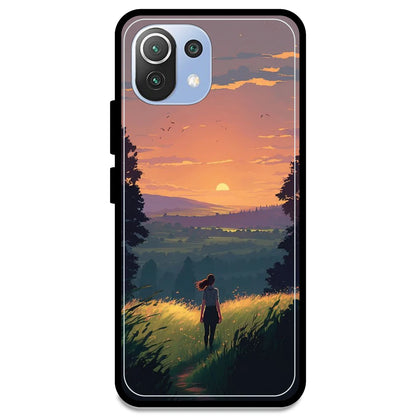 Girl & The Mountains - Armor Case For Redmi Models