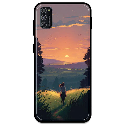 Girl & The Mountains - Armor Case For Samsung Models Samsung M21