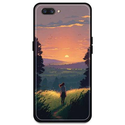 Girl & The Mountains - Armor Case For Oppo Models Oppo A3s