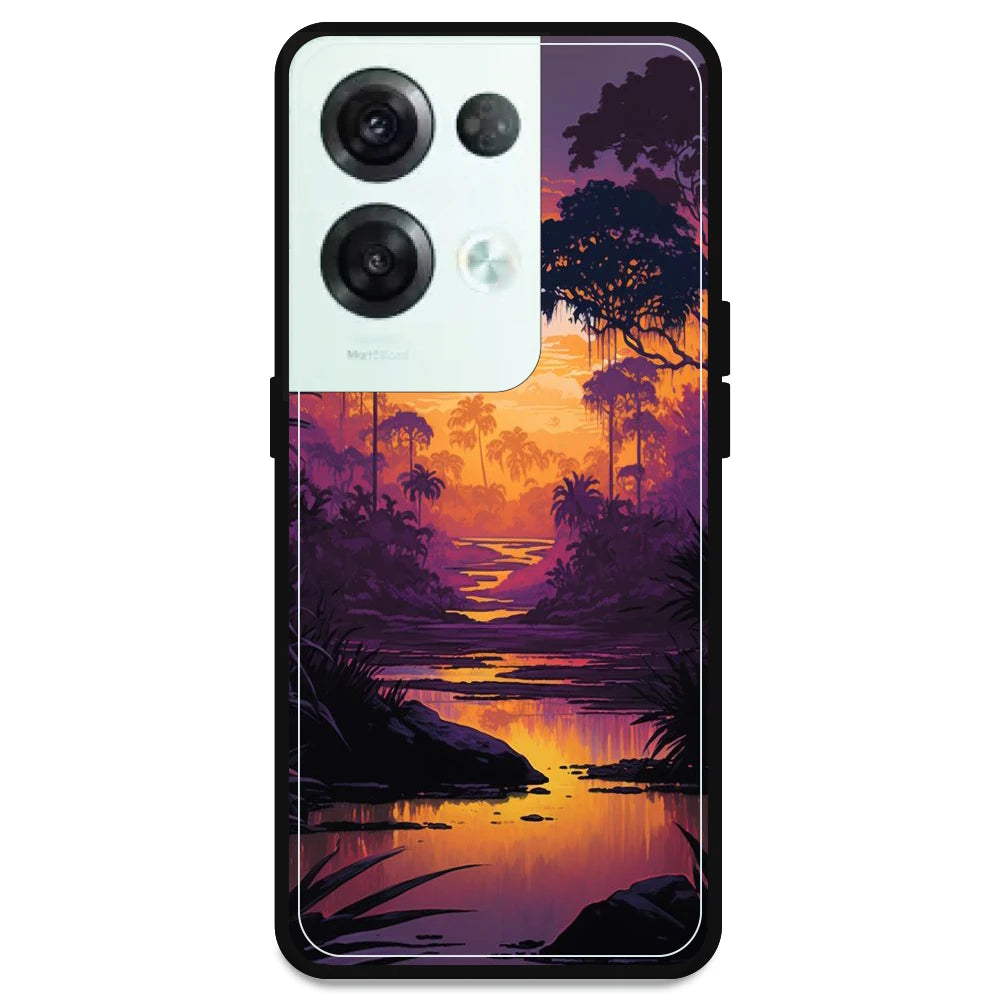 Mountains & The River - Armor Case For Oppo Models Oppo Reno 8 Pro 5G