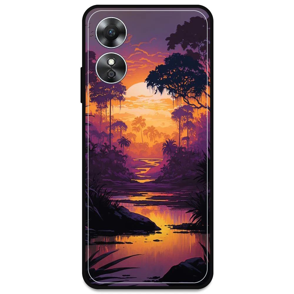 Mountains & The River - Armor Case For Oppo Models Oppo A17