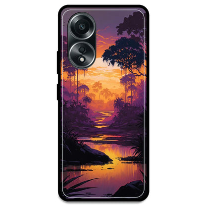 Mountains & The River - Armor Case For Oppo Models Oppo A58