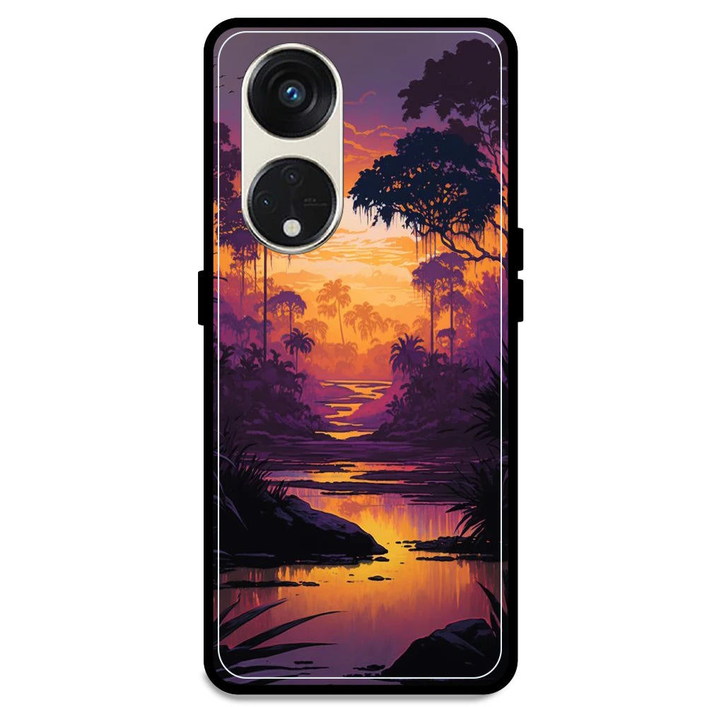 Mountains & The River - Armor Case For Oppo Models Oppo Reno 8T 5G