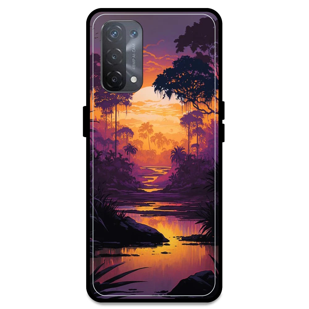 Mountains & The River - Armor Case For Oppo Models Oppo A74 5G