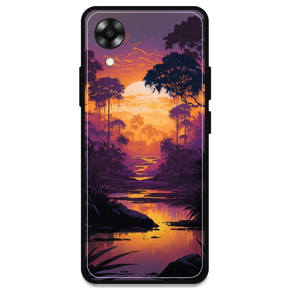 Mountains & The River - Armor Case For Oppo Models Oppo A17K