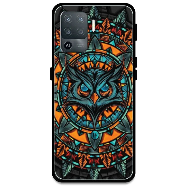 Owl Art - Armor Case For Oppo Models Oppo F19 Pro