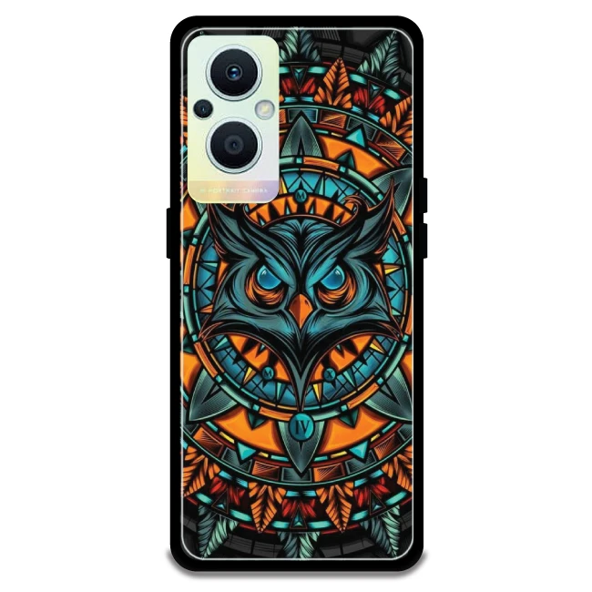 Owl Art - Armor Case For Oppo Models Oppo F21 Pro 5G