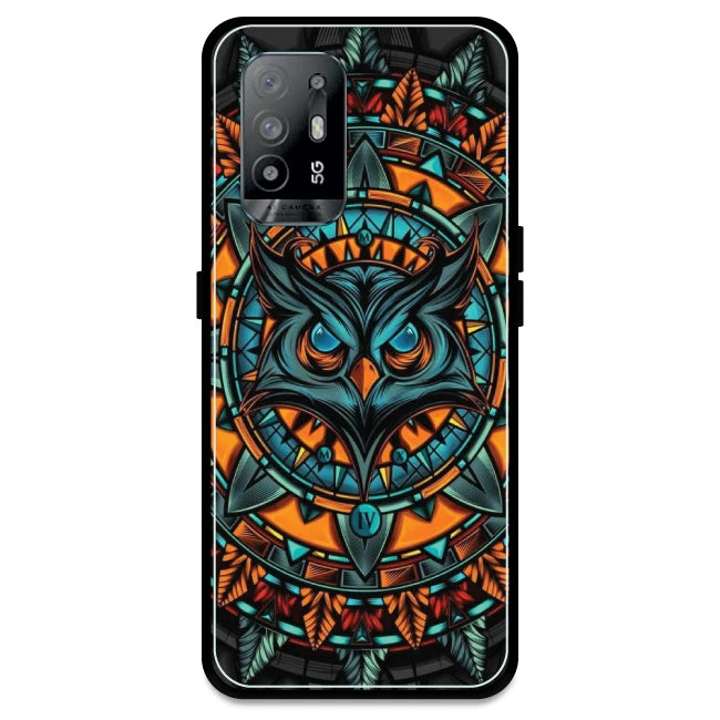 Owl Art - Armor Case For Oppo Models Oppo A94 5G