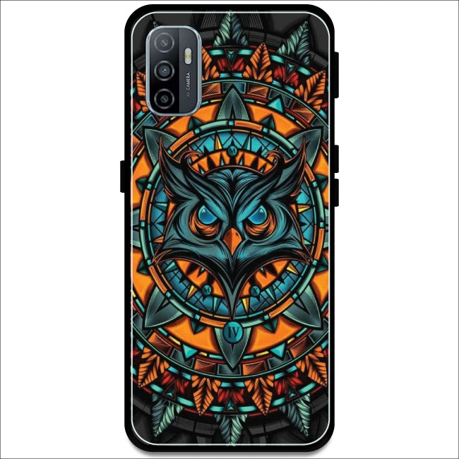 Owl Art - Armor Case For Oppo Models Oppo A53 2020