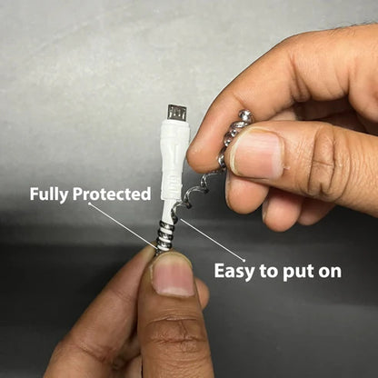 Spiral Cable Protector (3 pack) + Cable Protector 1.5 meters Combo